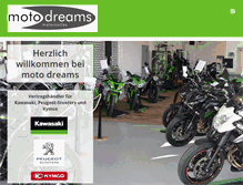 Tablet Screenshot of moto-dreams.de